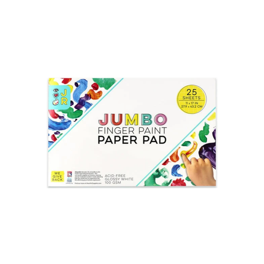 Jumbo Finger Paint Paper Pad