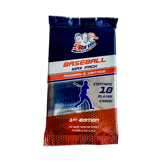 Sealed MLB Wax Packs -10 Card Pack