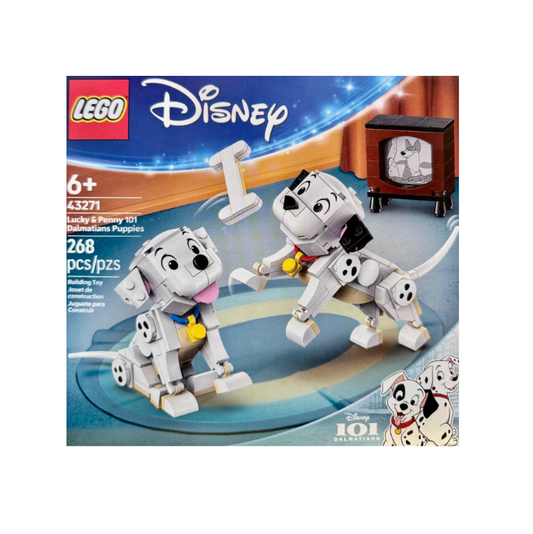Disney Lucky & Penny 101 Dalmatians Puppies Lego Set (Ages 6+)