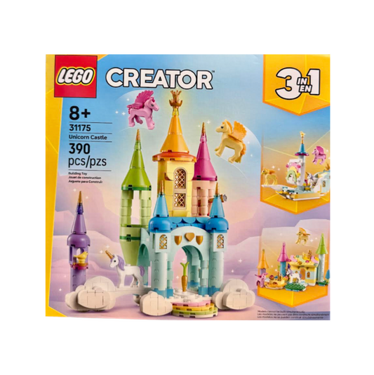 Unicorn Castle Lego Set (Ages 8+)