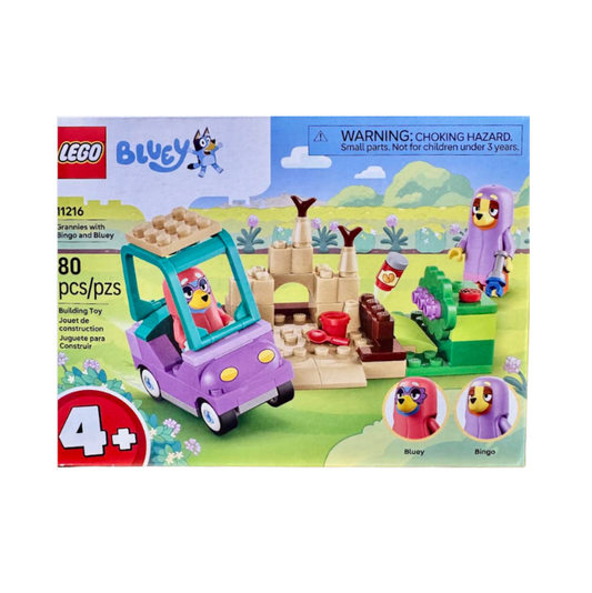 Grannies with Bingo and Bluey Lego Set (Ages 4+)