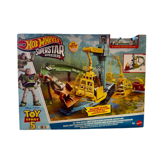 Hot Wheels Buzz Lightyear Star Command Adventure