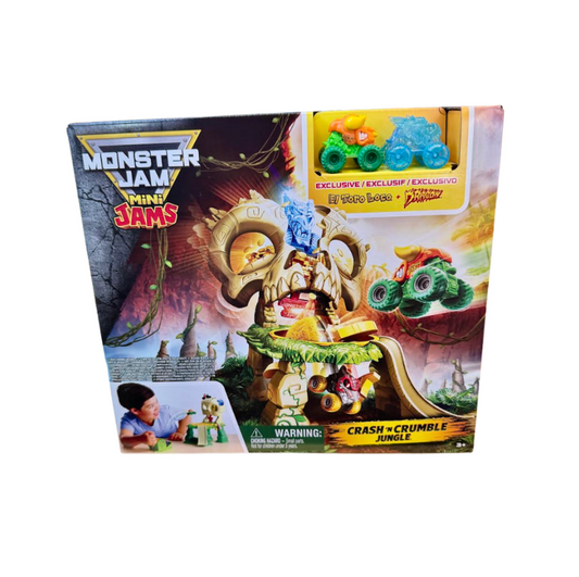 Monster Jam Trucks, Dragon Dungeon of Doom Playset, Mini Jams