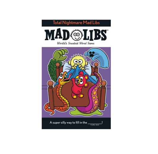 Total Nightmare Mad Libs Travel Game