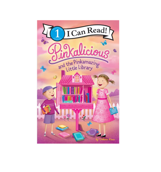 Pinkalicious and the Pinkamazing Little Library - I Can Read Book