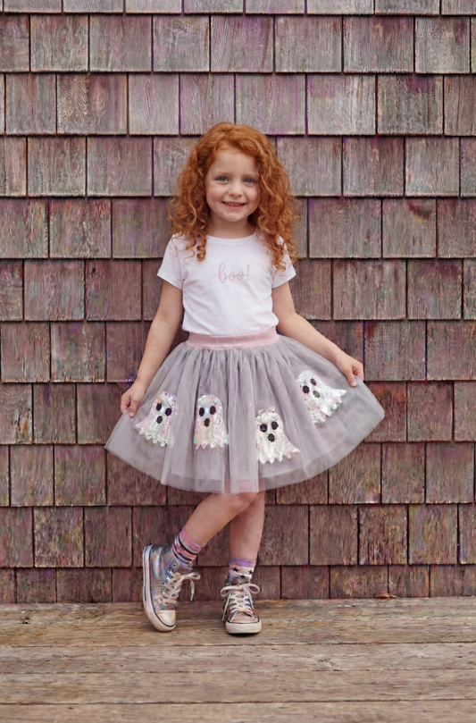 Glam Ghost Skirt, Size 4-6