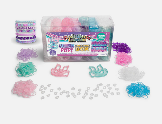 Rainbow Loom Sparkle Pop Treasure Box Kit