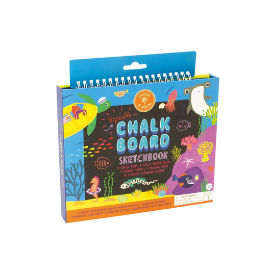 Ocean Chalkboard Sketchbook