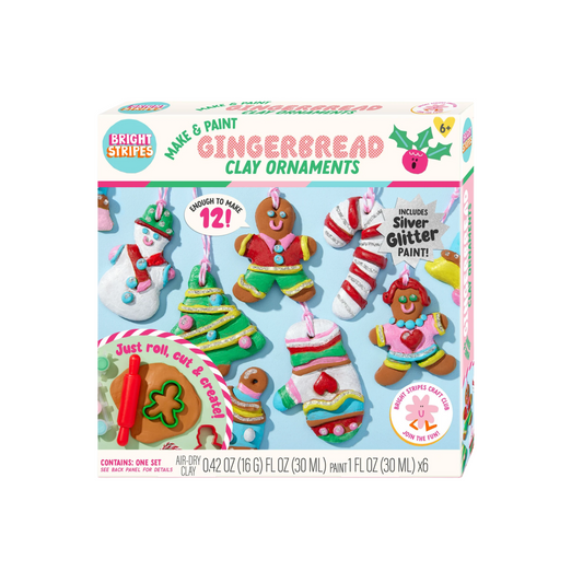 Make & Paint Gingerbread Ornaments