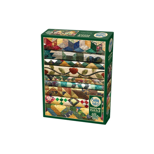 Cobble Hill Puzzle - Grandma's Quilts (1000 pieces)