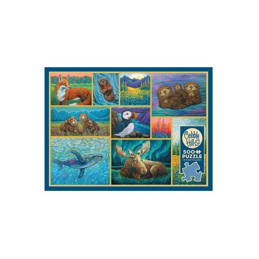 Cobble Hill Alaskan Animals Puzzle (500 pieces)