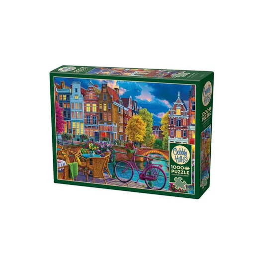Cobble Hill Puzzle - Cozy Street (1000 pieces)