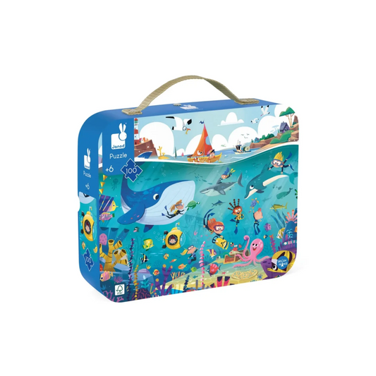 The Seafloor Suitcase Puzzle - 100 Pieces
