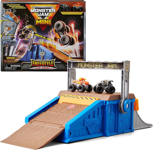 Monster Jam Truck Freestyle Flip Playset
