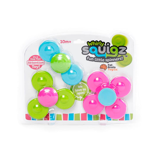 Whirly Squigz Fat Brain Kids Travel Toy