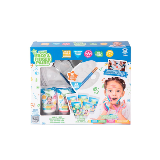 Natural Face & Finger Paint All in One Paint Set