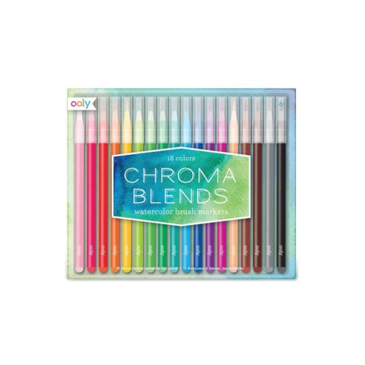 Chroma Blends Watercolor Brush Markers