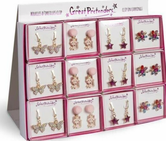 Clip On Earrings - Styles Vary