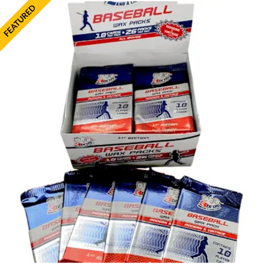 Sealed MLB Wax Packs -10 Card Pack
