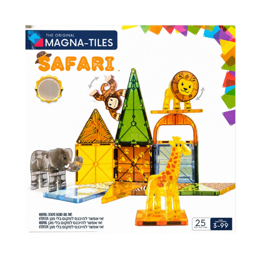 MAGNA-TILES® Safari Animals 25-Piece Set