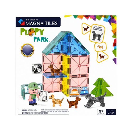 MAGNA-TILES® Puppy Park 27-Piece Set