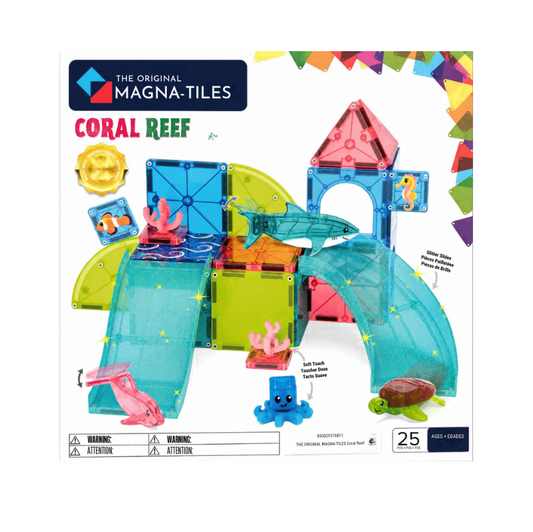 MAGNA-TILES® Coral Reef 25-Piece Set