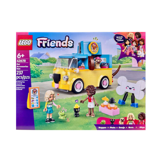 Pet Accessories Van Lego Set (Ages 6+)