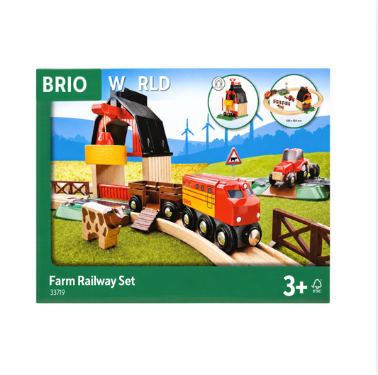 Brio Farm Railway Set