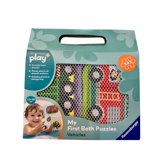My First Bath Puzzles (Vehicles and Animals)