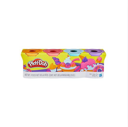 Play-Doh 4-Pack of 4-Ounce Cans (Sweet Colors)