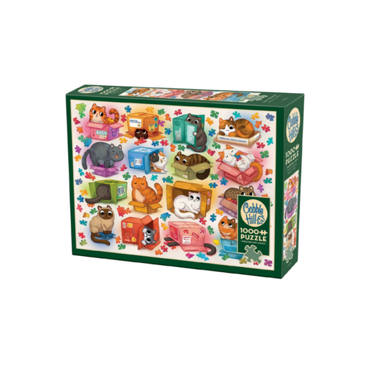 Cobble Hill Cats vs. Puzzles (1000 pieces)