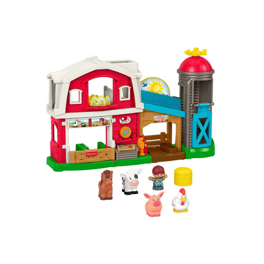 Little People Caring for Farm Animals Play Set