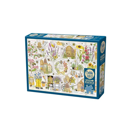 Cobble Hill Puzzle - Busy as a Bee (500 Pieces)