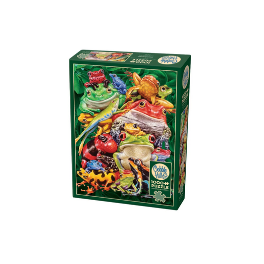 Cobble Hill Puzzle - Frog Business (1000 pieces)