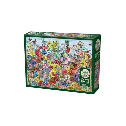 Cobble Hill Puzzle - Butterfly Garden (1000 pieces)