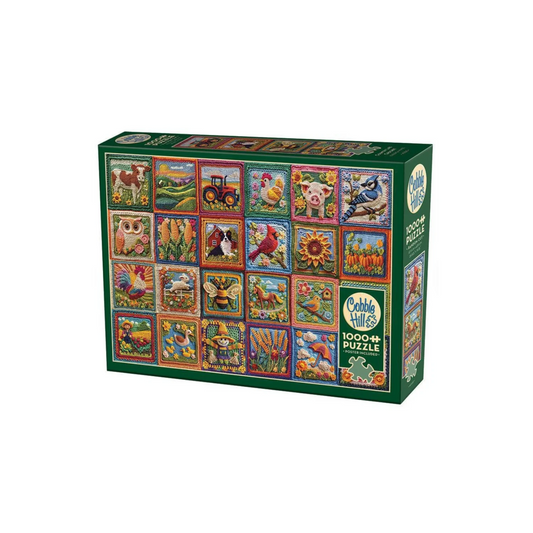 Cobble Hill Puzzle - Country Life Crochet (1000 pieces)