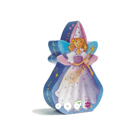 Silhouette Fairy and Unicorn Puzzle (36 pieces)