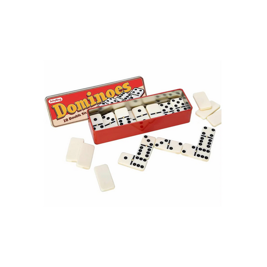 Doubles Six Dominoes Travel Game