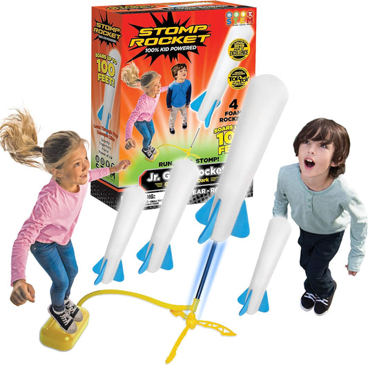 JR Glow Stomp Rocket Kit - 7 Rockets Game